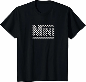 Kids Checkers Mini Child Skate Shoe Van Life Matching Mama Mom T-Shirt