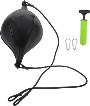 Kisangel 1 Set Pu Speed Punching Ball Double End Hanging Speed Bag for Home Boxing Training Improve Reaction Time Coordination Supplies