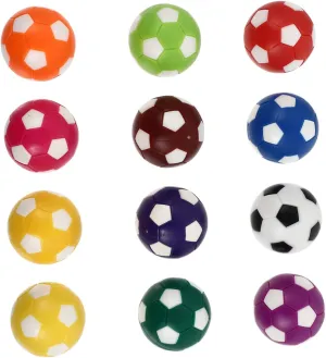 Kisangel Superior Plastic Material Lightweight Bright Colors Table Football Game Accessory Set
