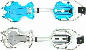 KONG Crampons Aluminium Automatic Rutor, Light Blue/Grey, 10 Bits