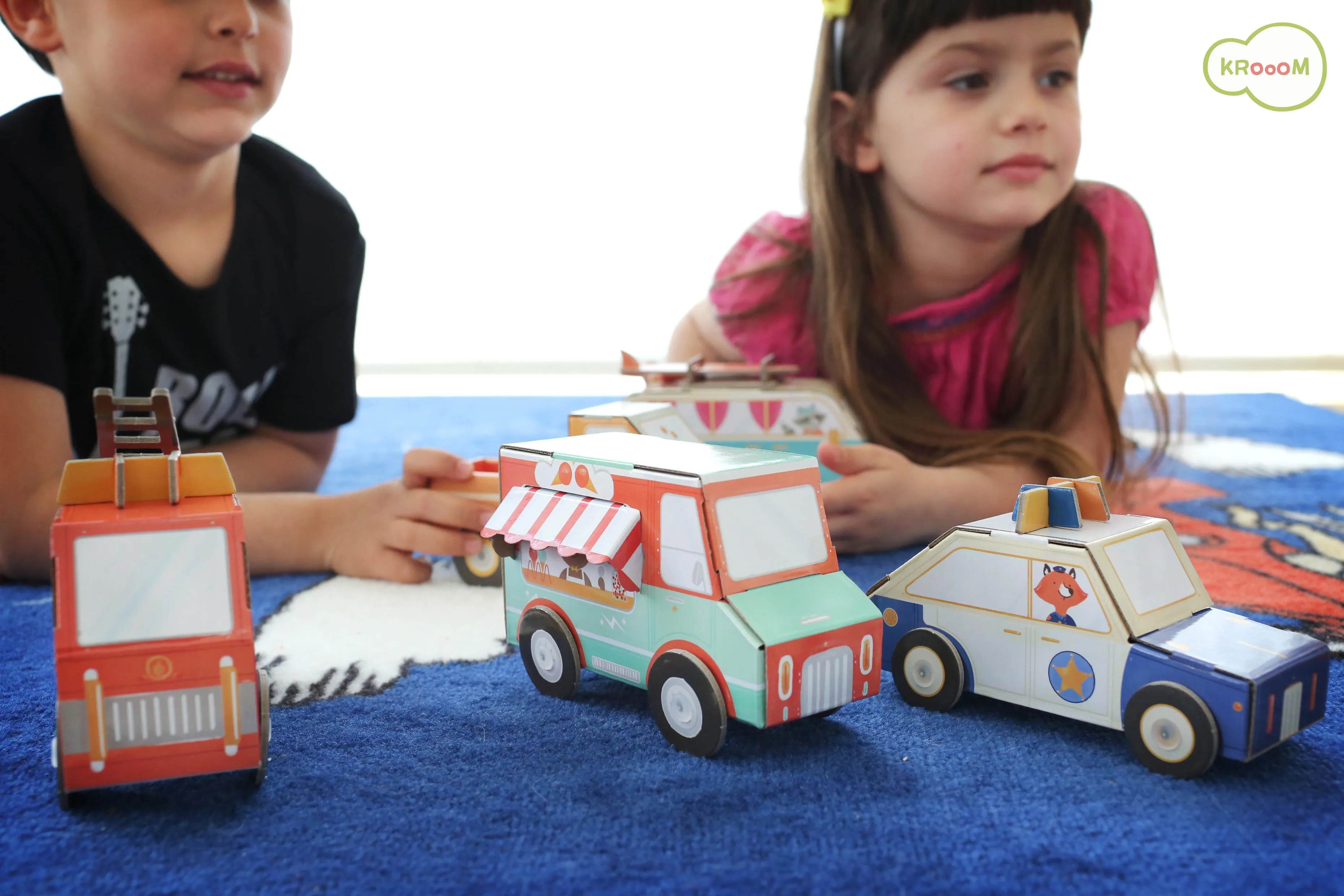 Krooom Fold My Car Set - Ambulance
