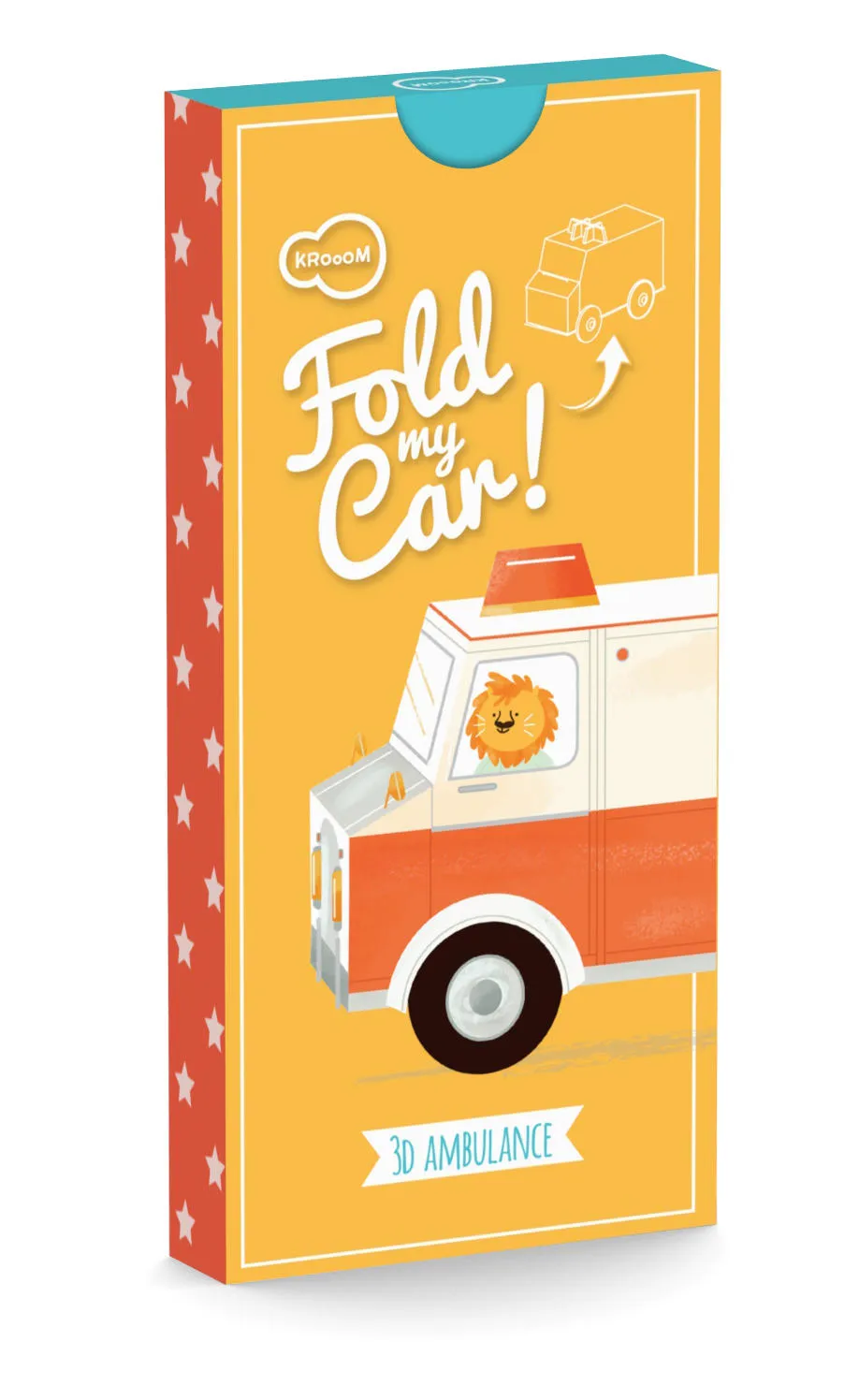 Krooom Fold My Car Set - Ambulance