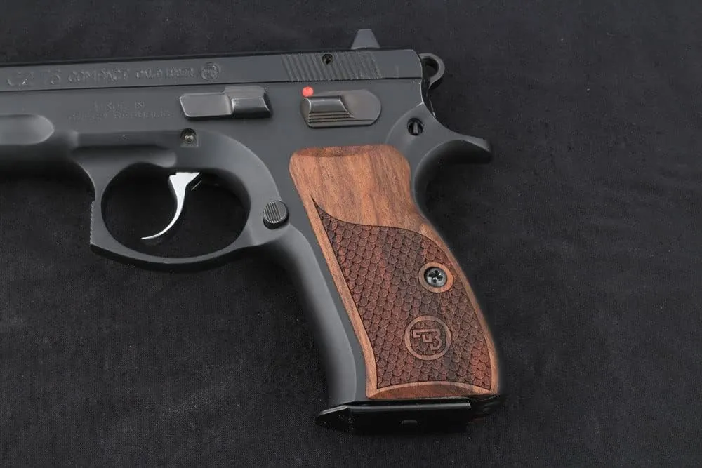 KSD Brand CZ Compact 75-85 /P-01/P100/C100/T100/PCR/CZ 75D Walnut Grip