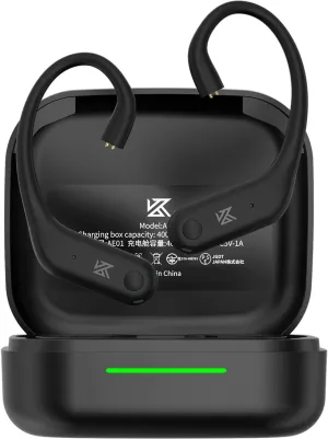KZ AE01 Bluetooth 5.4 Module Upgrade EarHook for Earbuds 2Pins,Dual Microphones ENC Noise Reduction Wireless Earphone Adapter