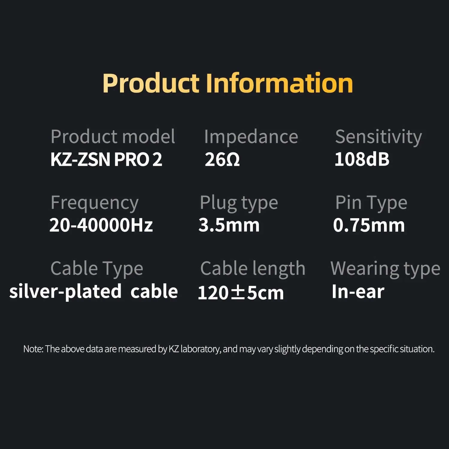 KZ ZSN PRO 2 in-Ear HiFi Earphones, Dual Driver 1BA 1DD Hybrid Drivers IEM Bass Stereo Sound Earbuds in-Ear Comfortable Noise Isolation Headphone with Detachable 2Pin Cable (CLA, Yellow)