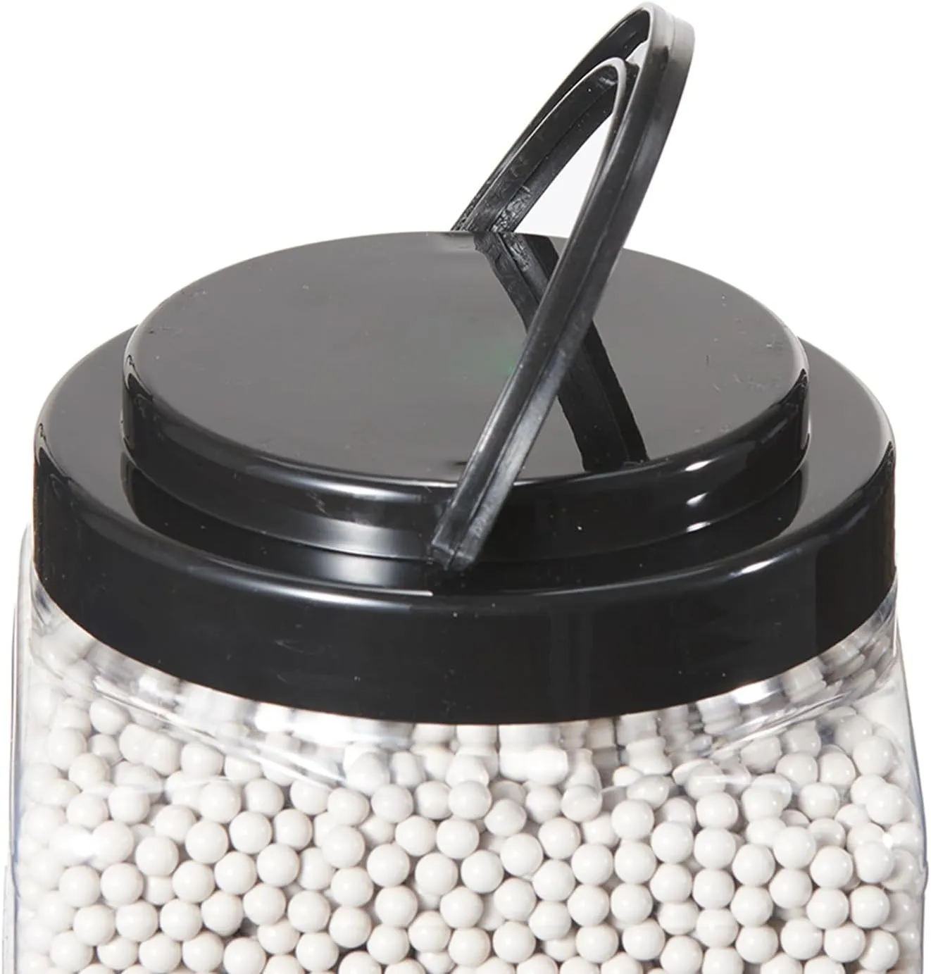 Lancer Tactical 10,000 Round 6mm Airsoft Pellets 0.20g-0.32g, Bucket Size Streamline Competition Grade BBS - Made in Taiwan