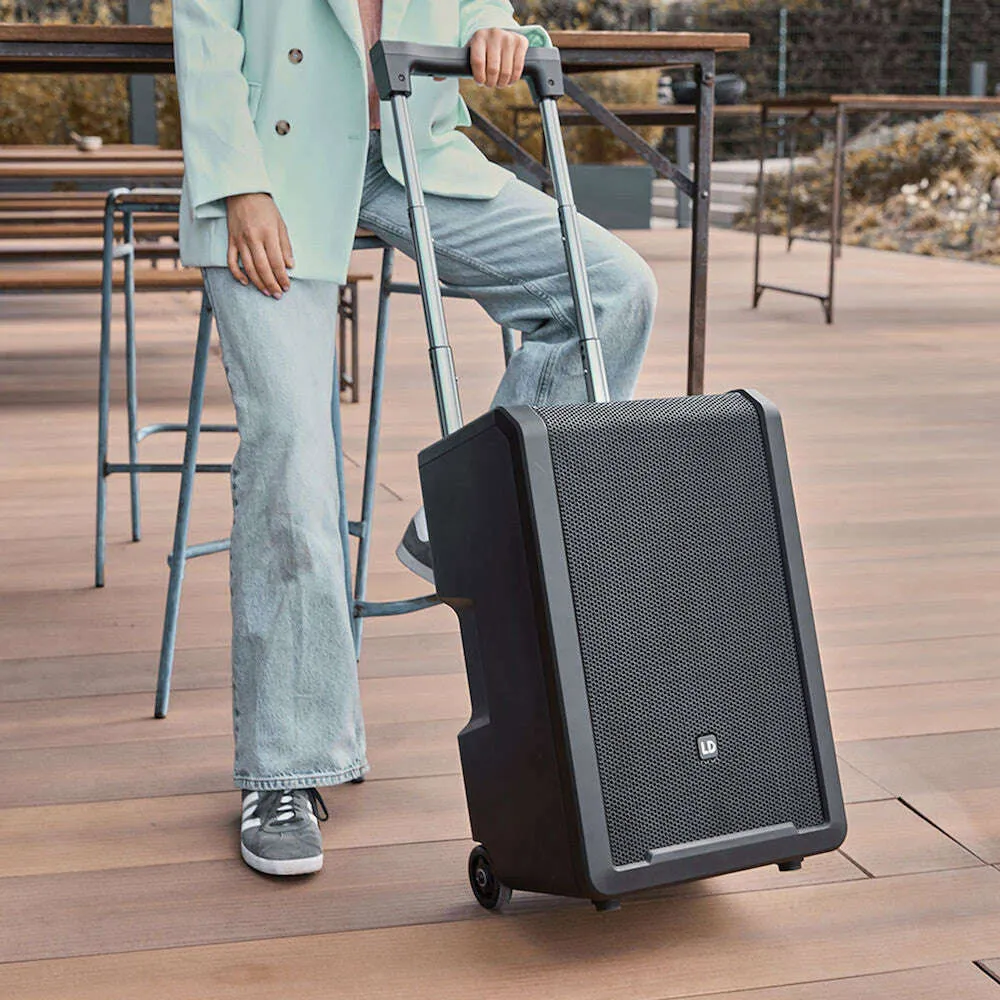 LD Systems ANNY 10 10" Portable battery-powered Bluetooth PA System with Mixer