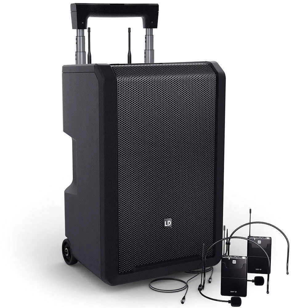 LD Systems ANNY 10 10" Portable battery-powered Bluetooth PA System with Mixer