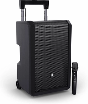 LD Systems ANNY 10 HHD 10-Inch Portable Battery-Powered Bluetooth Handheld Microphone PA System, B51 512-542 MHz