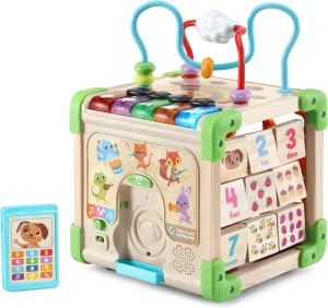 LeapFrog Touch and Learn Wooden Activity Cube