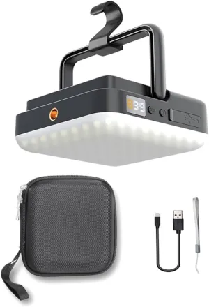 LED Camping Lantern Rechargeable 1000LM, 13500mAh Portable Waterproof Tent Light for Power Outages, Emergency, Hiking
