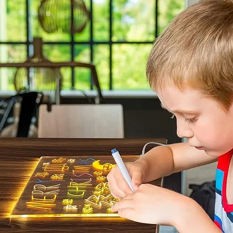 LED Drawing Pad - Bright, Creative Fun Anytime