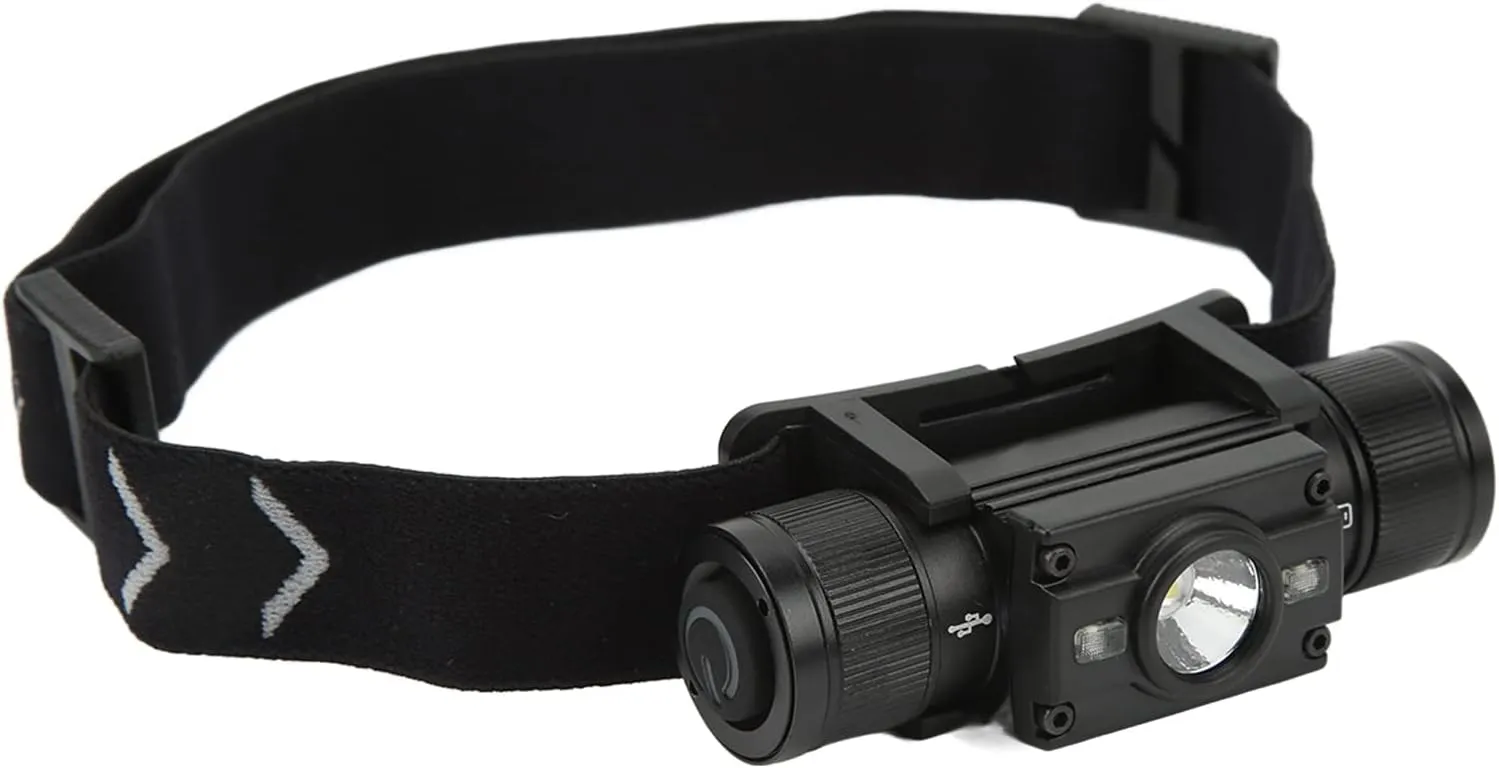 LED Headlamp, 5V 1A Portable LED Head Flashlight Super Bright for Fishing for Adults