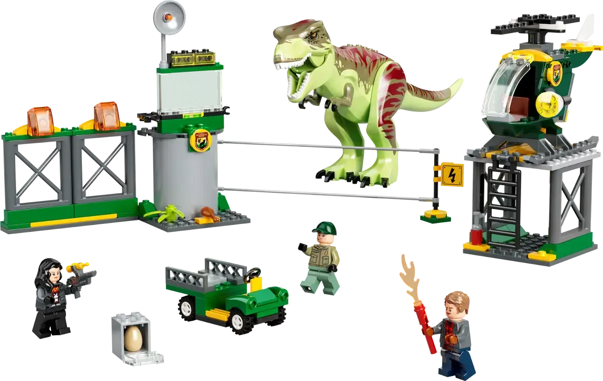 Lego T. rex Dinosaur Breakout (76944)