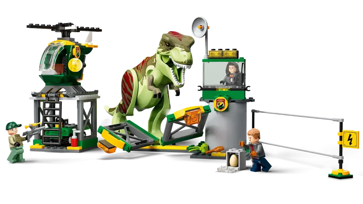 Lego T. rex Dinosaur Breakout (76944)