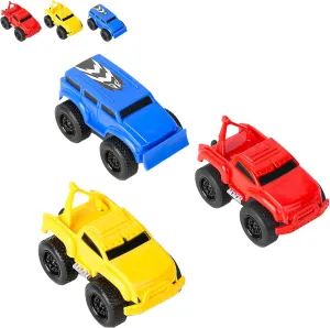 Licateduap Magnetic Wall Climbing Toy Car, Educational Anti-Gravity Inertial Wall Climbing Car, Pull-Back Inertial Magnetic Toy Cars (Blue Red Yellow)