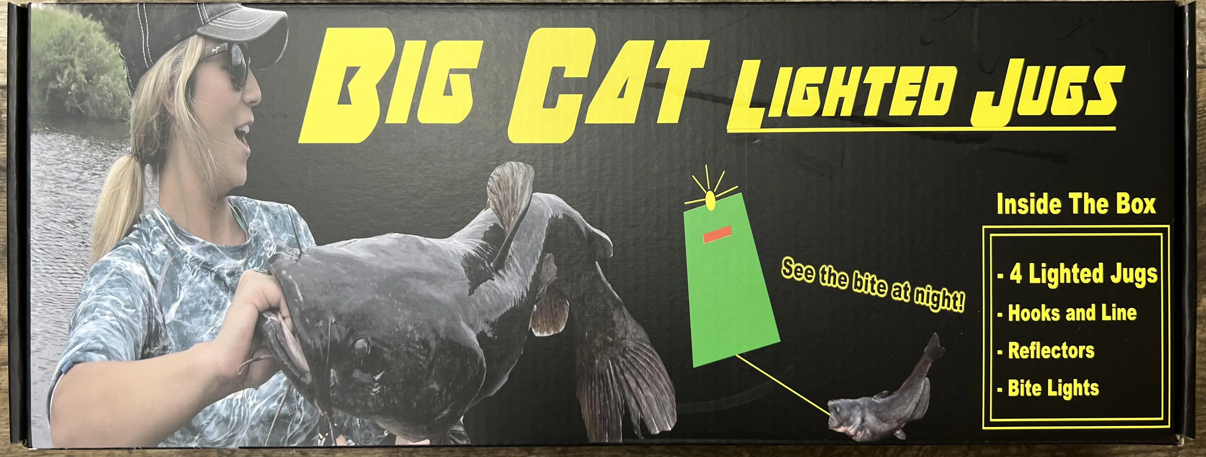 Lighted Catfish Jugs (4 Lighted Jugs)