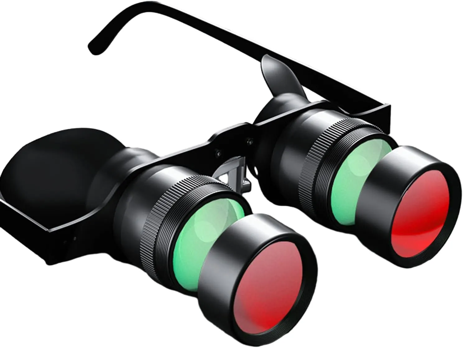 Lightweight Fishing Binoculars Portable Glasses for Outdoor Hunting Bird Watching Fishing Magnifier Glasses Glasses for Adults Kids Adjustable Headband Fishing