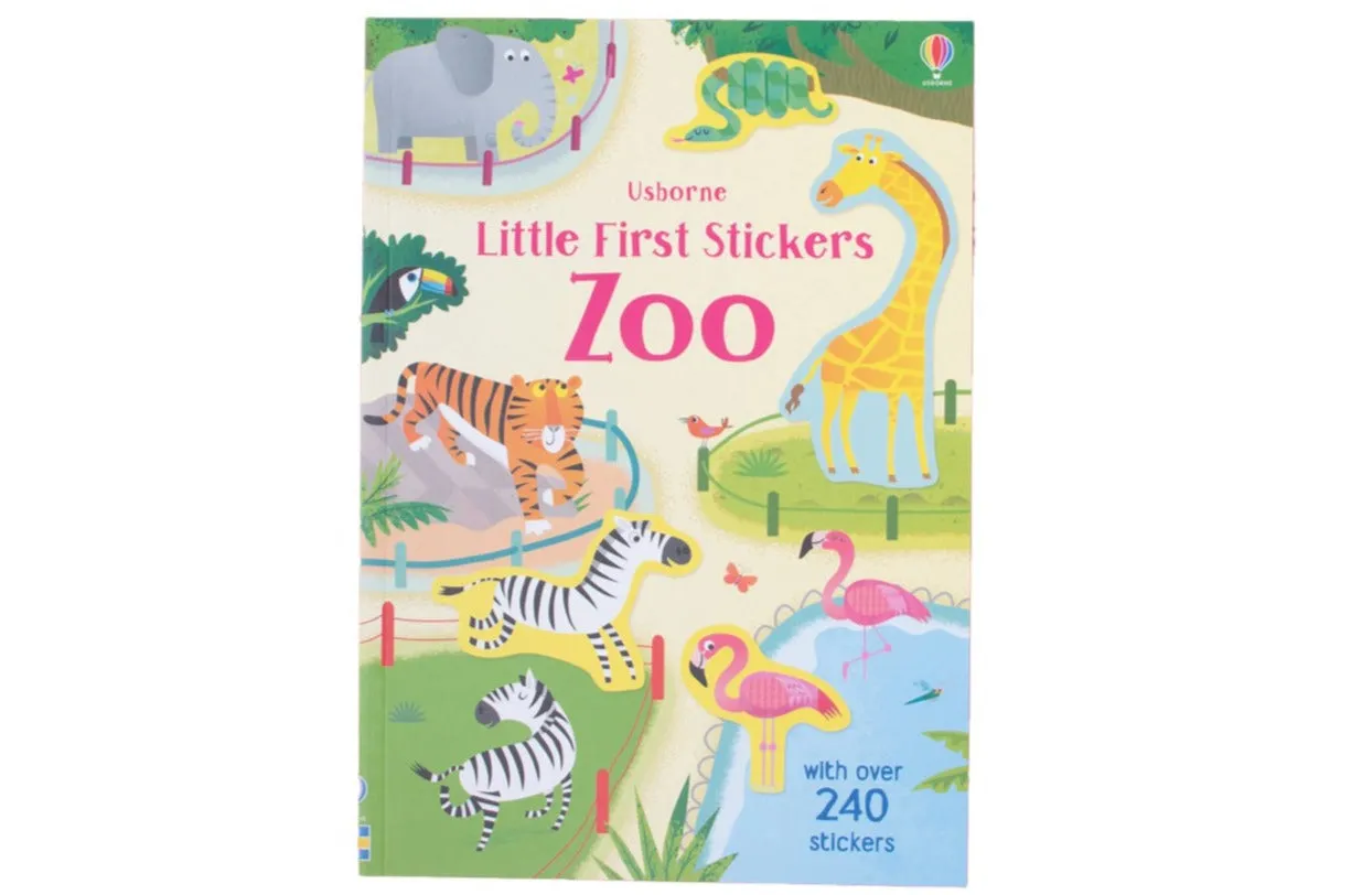 Little First Stickers Zoo Activity Book