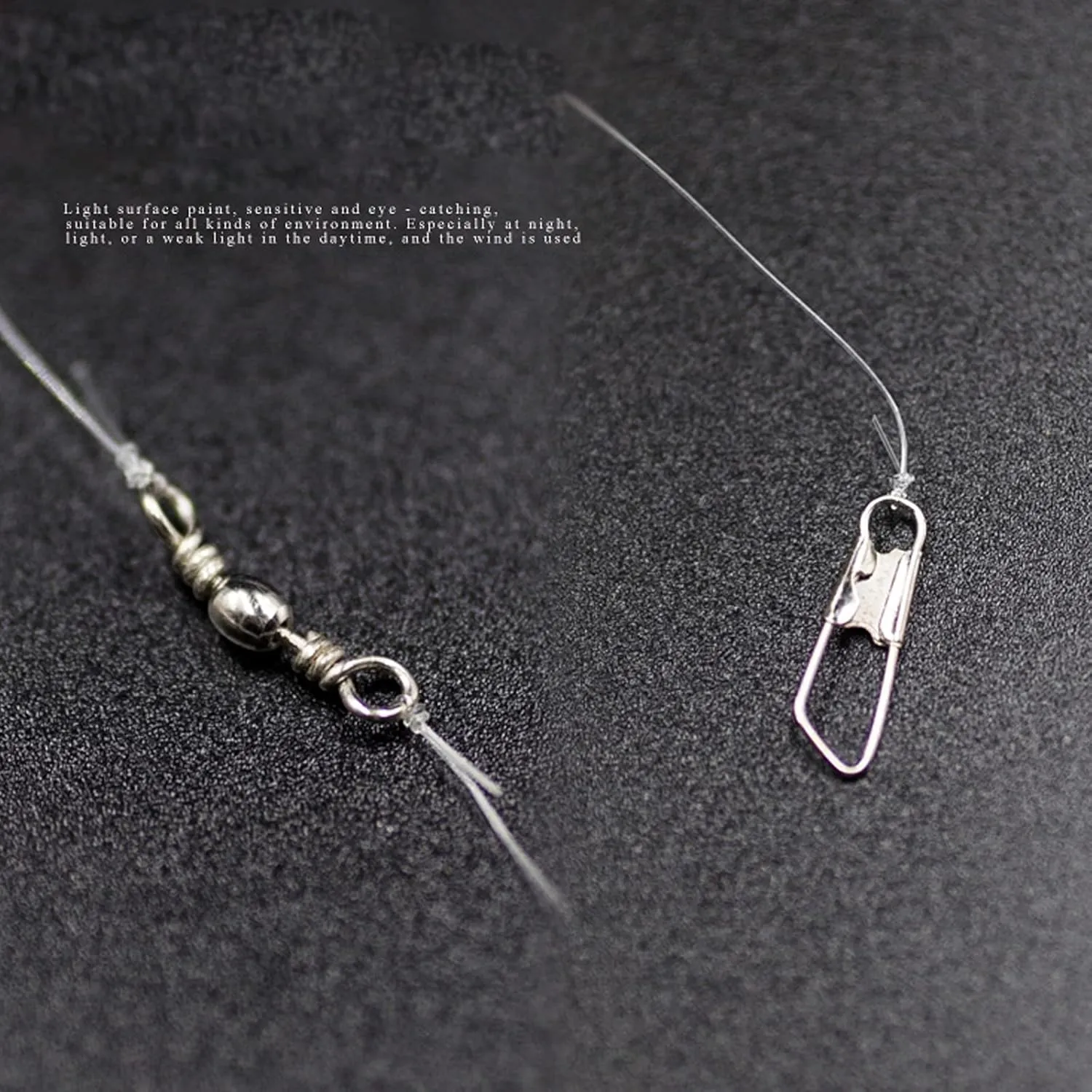 Liudan Fishing Hook 5 Pairs White Rod with Rope Hook Group Seven Star Fishing Hook White Gold 7 Hook with Cage Fishing Hook Fishing Hooks