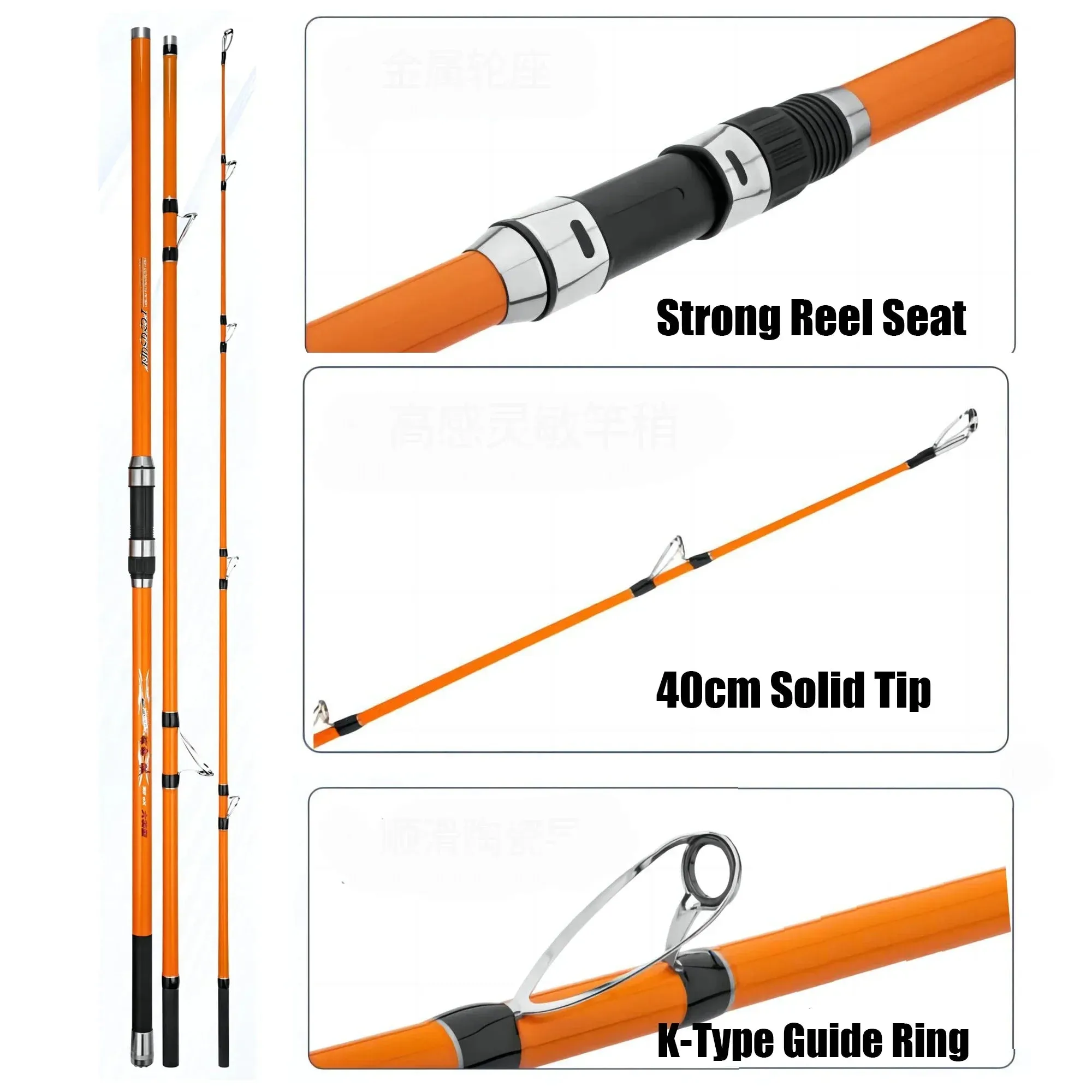 Long Lure Rod Surf Spinning / Fishing Rod
