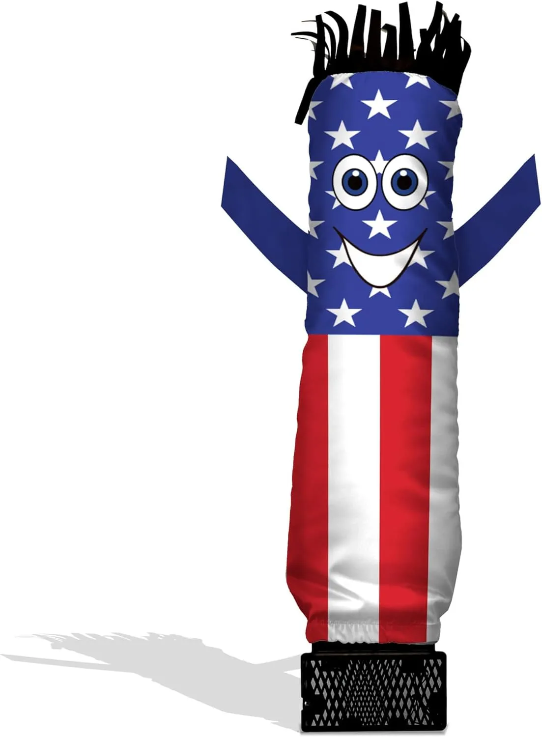 LookOurWay Air Dancers Mini Inflatable Tube Man Set - 29" Wacky Waving Inflatable Tube Guy with Blower for Desktop Advertising - American Flag