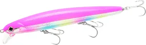 LUCKY CRAFT SW FlashMinnow 110, 639 Pinky Punch, Saltwater Fishing Lures, Jerkbait Surf Fishing Gear, Halibut and Bass Lures, Suspending Topwater Lure