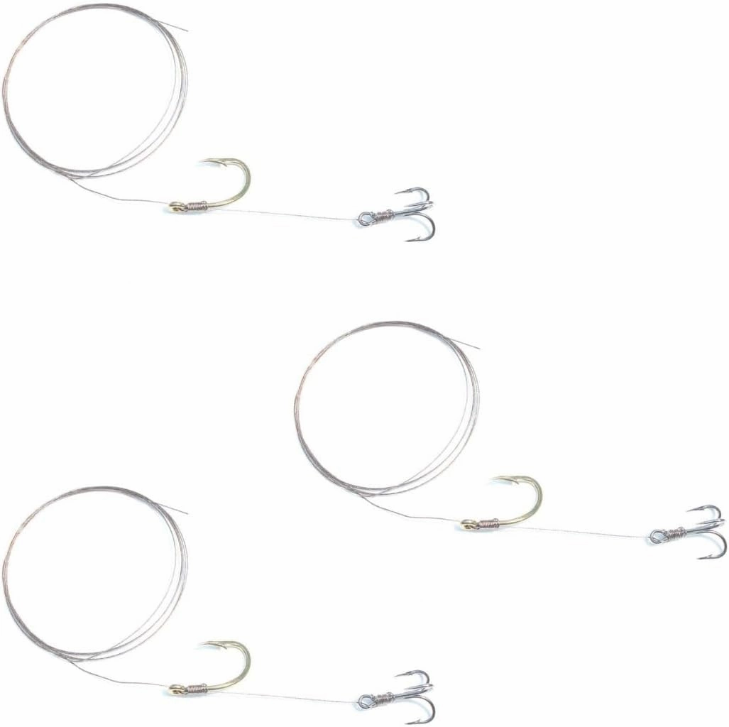 Lures Rigging | A Compliment to TrollTrue Brand Lures | Easy, Fast, and Consistent Way to Rig Ballyhoo and Cigar Minnows | Pack of 3