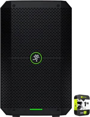 Mackie 2053605-00 Thump GO 8 inch Portable Battery Powered Loudspeaker Bundle with 1 YR CPS Enhanced Protection Pack
