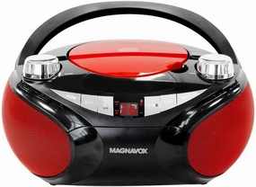 MAGNAVOX MD6950 CD Boombox with AM/FM Stereo Radio and Bluetooth Wireless Technology