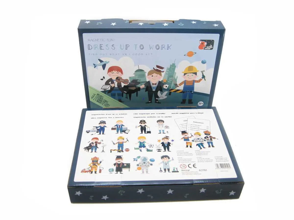 Magnetic Dress Up - Boy Going To Work
