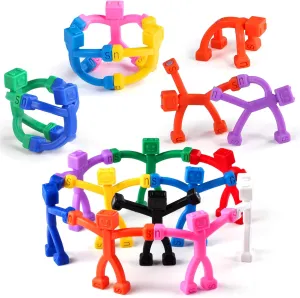 Magnetic-People-Magnet-Men Toys, Magnetic Travel Toys Portable, Clever Fun Magnets for Kids, Fridge Magnets for Refrigerator, Door, Classroom Fun 30 Pcs