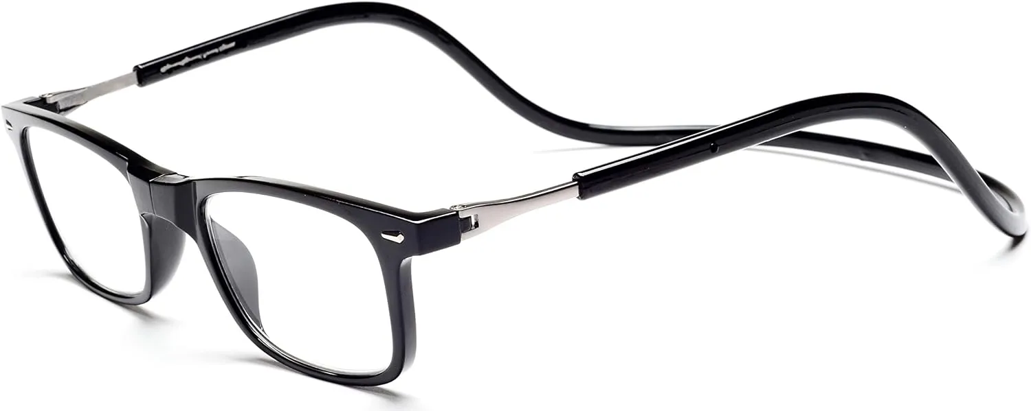 Magnetic Reading Glasses Adjustable Front Connect for Men or Women
