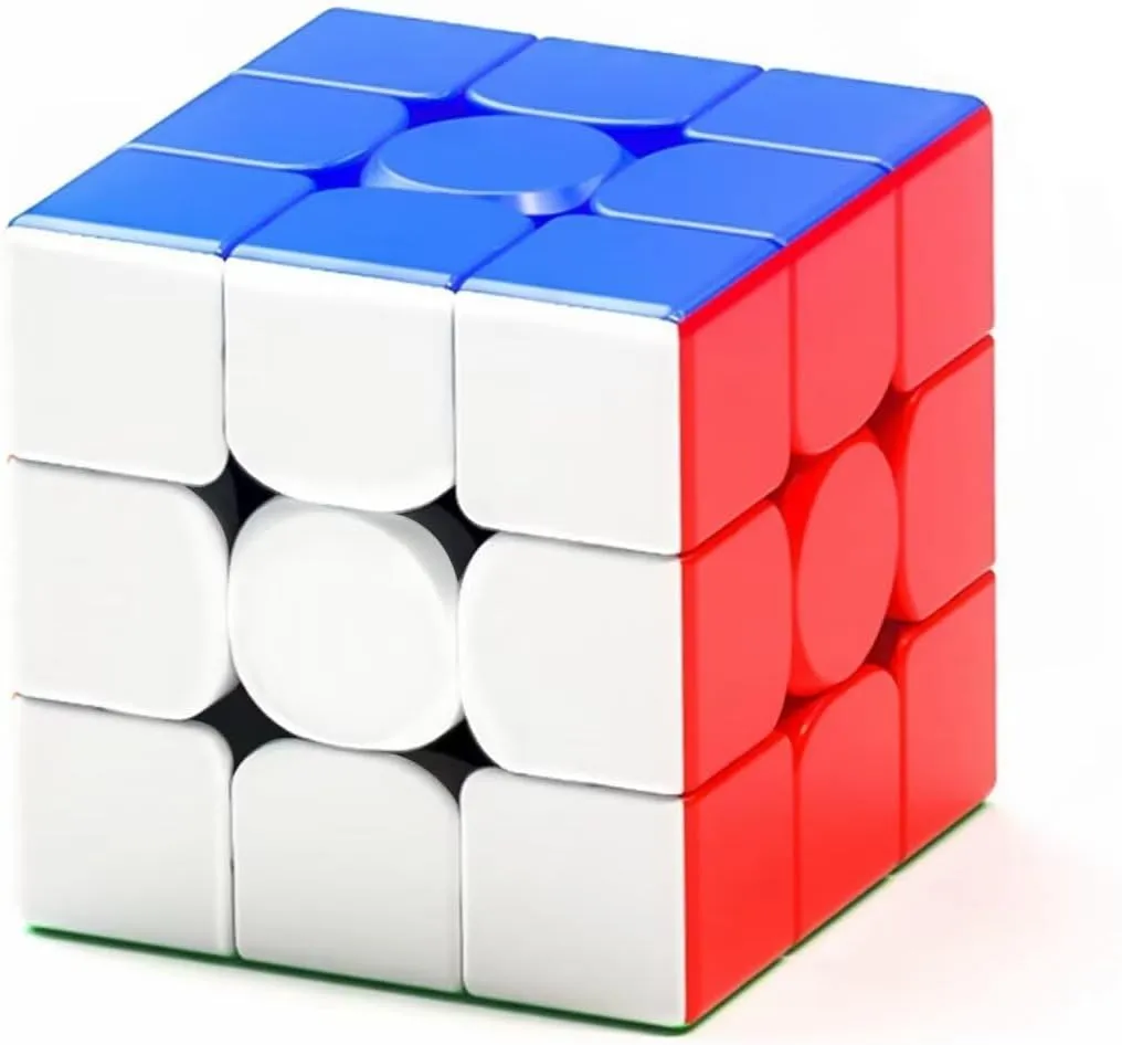 Magnetic Speed Cube 3x3 Stickerless: 24 MPro 55°/35° Corner-Cutting Professional Competition Level-No Logo 3D Puzzle Magic Cube Educational Puzzle Toys for Kids Adults