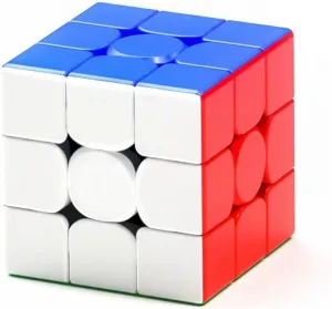 Magnetic Speed Cube 3x3 Stickerless: 24 MPro 55°/35° Corner-Cutting Professional Competition Level-No Logo 3D Puzzle Magic Cube Educational Puzzle Toys for Kids Adults