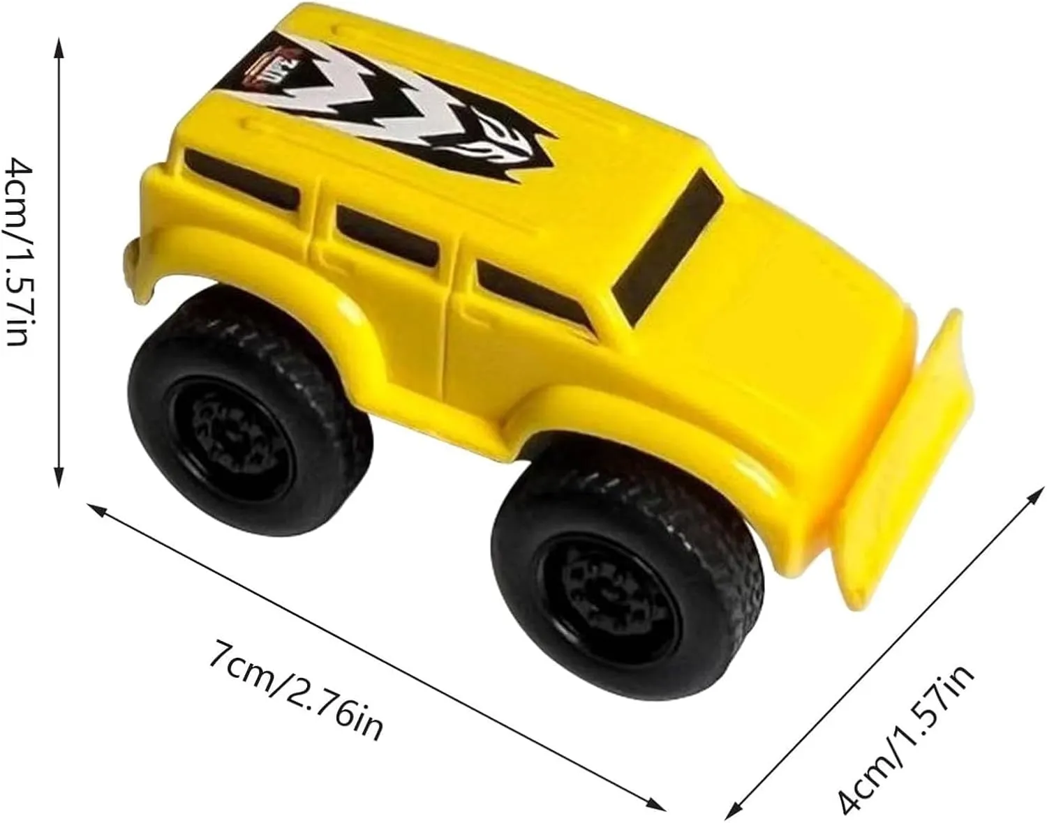 Magnetic Wall Climbing Toy Car, Yearpilrim Magnetic Wall Climbing Toy Car, Anowadays Inertial Magnetic Levitation Car Toy, That Drive on Walls and Ceiling (1 Set)