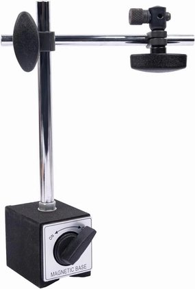 Magnetic Base Adjustable Metal Test Indicator Holder Digital Level Stand Clamping Hole 3/8" Pull Power 135LBS