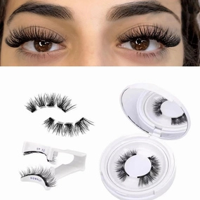 Magnetic Lashes Kit，Magnetic Lashes With Clamp，Magnetic Lashes With Applicator，Reusable Magnetic Eyelashes，Magnetic Lashes，Eyelashes Magnetic Lashes，Magnetic Eyelashes， (Fuller 1)