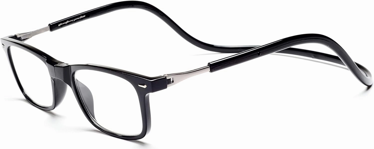 Magnetic Reading Glasses Adjustable Front Connect for Men or Women
