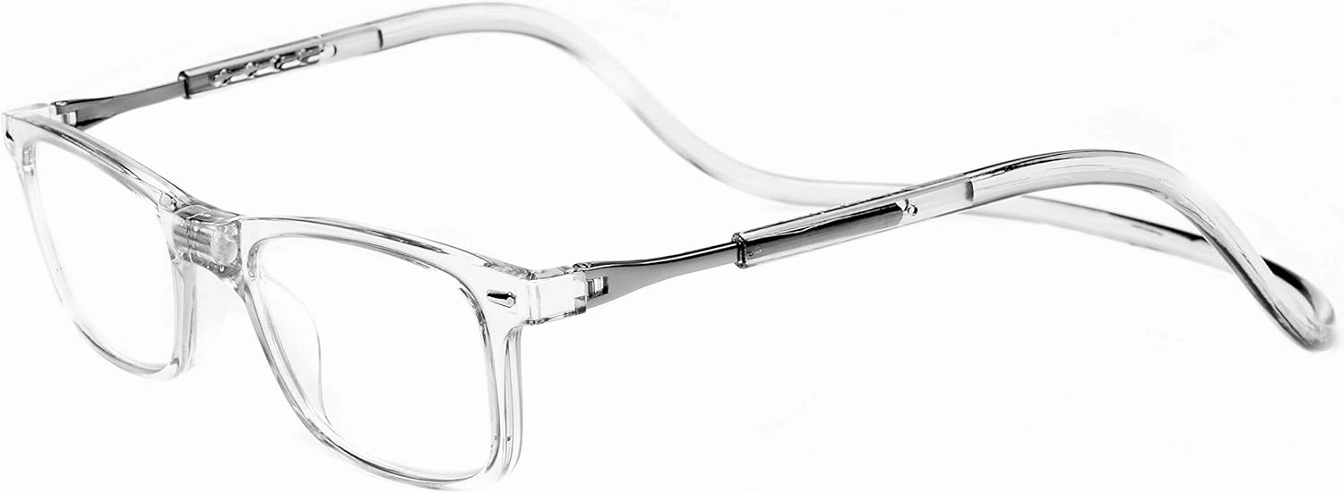 Magnetic Reading Glasses Adjustable Front Connect for Men or Women