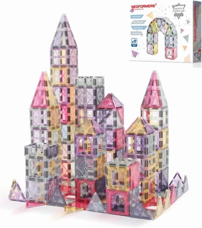 Magnetic Tiles 40pcs Magnet 3D Building Tiles Kids Toys for 3-8  Years Old Boys & Girls - STEM Educational Learning Magnetic Blocks Toy Set