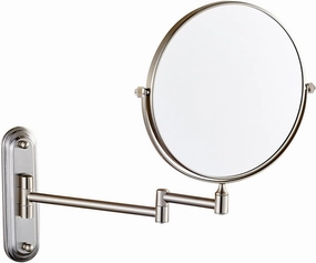 Makeup Mirror Magnification Wall Mounted, Vanity Mirror for Bedroom, Portable Cosmetic Mirror, 360 Degree Swivel Rechargeable Detachable, for Bedroom or Bathroom