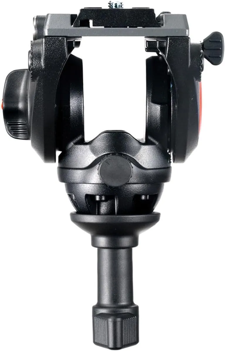 Manfrotto MVK500AM Lightweight Fluid Video System with Twin Legs and Middle Spreader (Black)