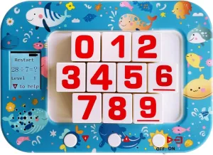 Math Education Machine Multiplication Game Learning & Education Toys Learning Pad Math Games for Kids,Ages 3 