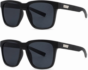 MAXJULI Polarized Sunglasses for Big Heads Men Women 8023