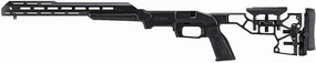 MDT ESS System Remington 700 LA LH Black Chassis, Precision Rifle Stock, Durable Construction (104627-BLK)