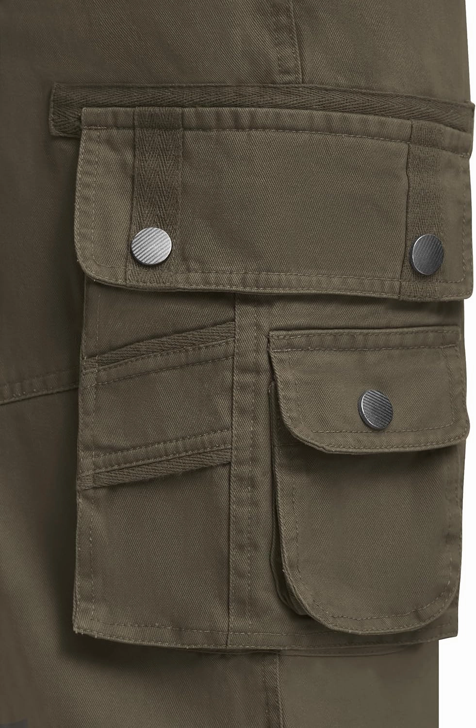 Men's Cargo Pants with 8 Pockets Ripstop Cotton Cargo Pants for Men Hiking Camping Fishing Running