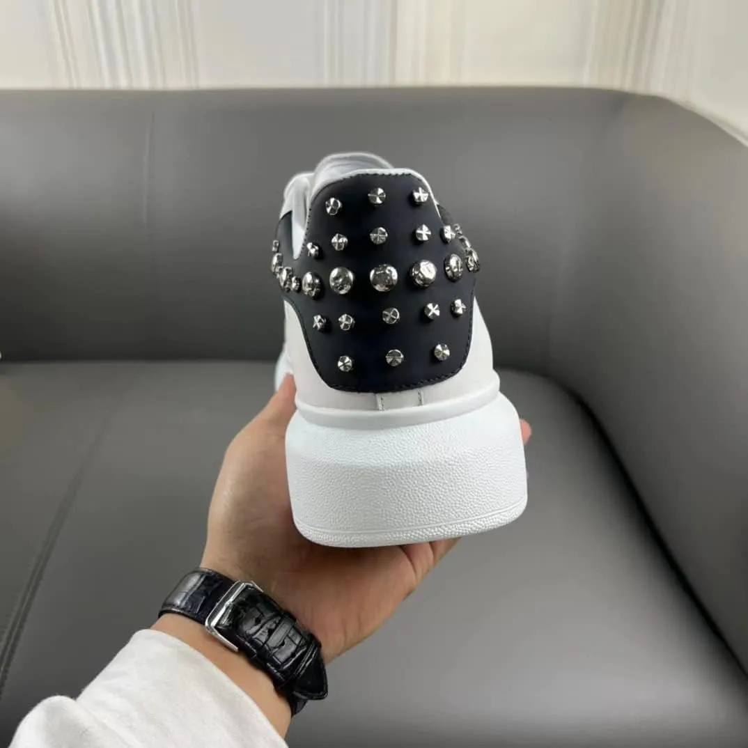 Mengchengying Men's Muffin Platform Low Help Sports Little Whiteboard Shoes