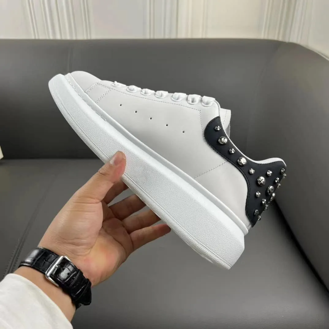 Mengchengying Men's Muffin Platform Low Help Sports Little Whiteboard Shoes