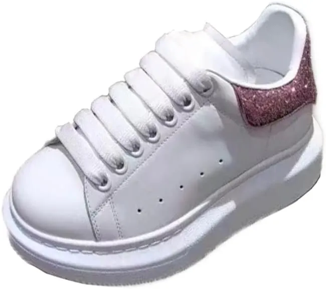 Mengchengying Men's Muffin Platform Low Help Sports Little Whiteboard Shoes